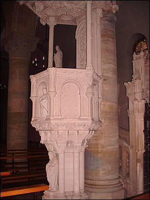 Chaire de l'église Notre Dame de Altkirch Chaire eglise altkirch