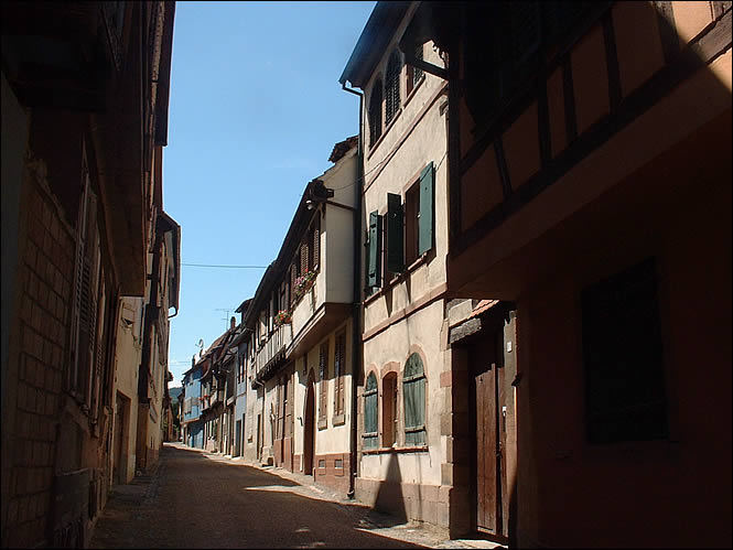 Une rue de Barr Une rue de Barr