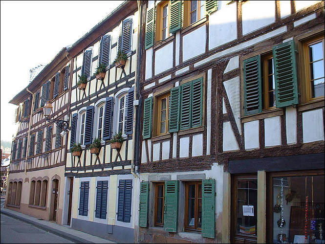 Rue du Canal à Bouxwiller