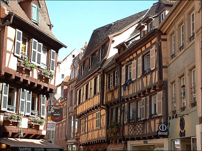 La rue des Boulangers à Colmar La rue des Boulangers à Colmar