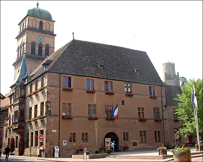 L'hôtel de ville de Kaysersberg