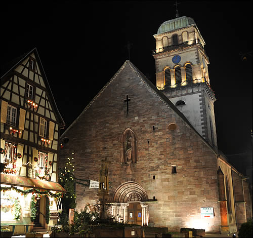 L'église Sainte Croix de Kaysersberg L'église Sainte Croix de Kaysersberg