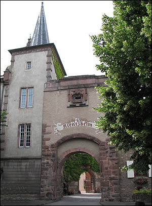 La porte du Lalli &agrave; kientzheim
