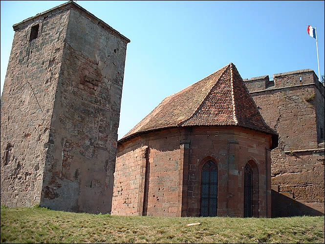 La chapelle du château de Lichtenberg