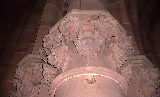 Chapiteaux de l'abbaye de Marmoutier Chapiteaux de l'abbaye de Marmoutier