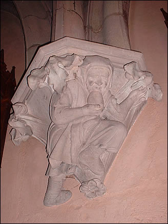 Chapiteau de l'abbaye de Marmoutier Chapiteau de l'abbaye de Marmoutier