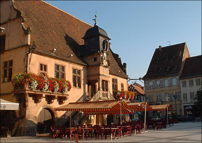 Vue de la Metzig de Molsheim Vue de la Metzig de Molsheim