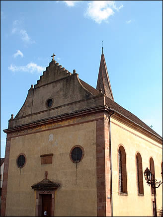 L'église de Niedermorschwih L'église de Niedermorschwih