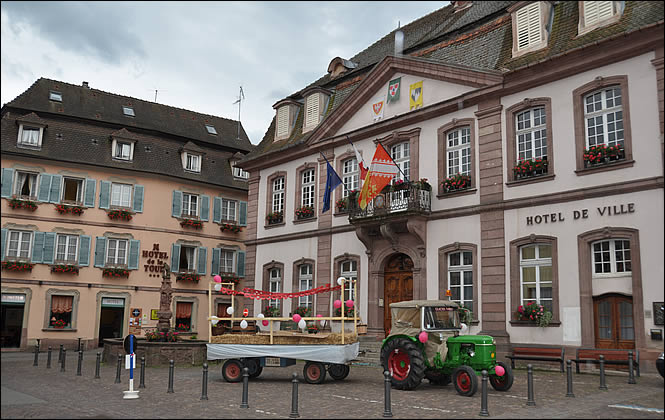 L'hôtel de Ville de Ribeauvillé L'hôtel de Ville de Ribeauvillé