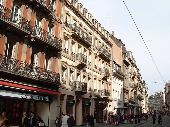 Rue de la Mésange à Strasbourg Rue de la Mésange à Strasbourg