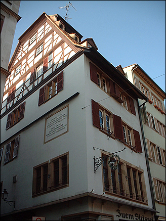 Maison Zum Strissel de Strasbourg Maison Zum Strissel de Strasbourg
