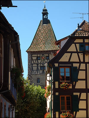 La porte Haute de Bergheim