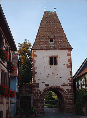 Une porte fortifiée de Boersch