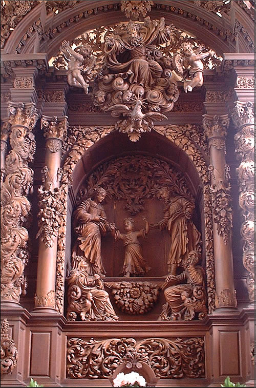 Autel de la chapelle Saint Sbastien