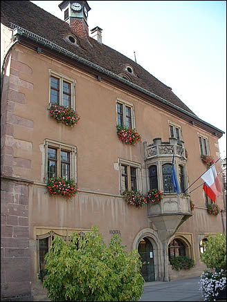 L'hôtel de ville de Guebwiller