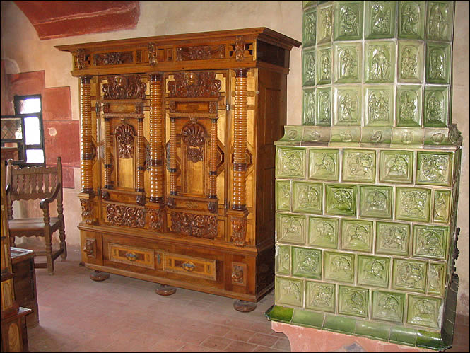 Une pièce à vivre du château du Haut Koenigsbourg