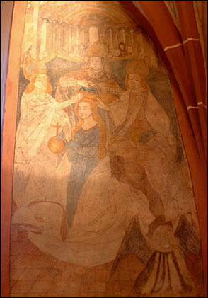 Fresque de l'église de Hunawihr Fresque de l'église de Hunawihr