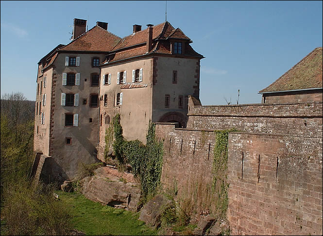 Le château de la Petite Pierre