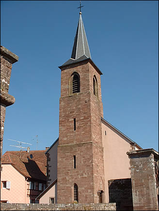 L'église Notre Dame de l'Assomption de la Petite Pierre