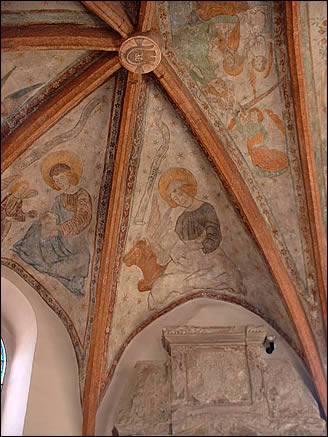 Fresque de l'église de la Petite Pierre