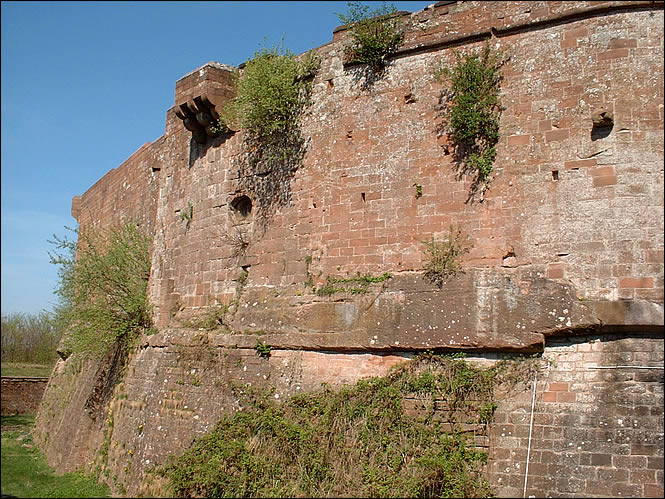 Muraille du château de Lichtenberg