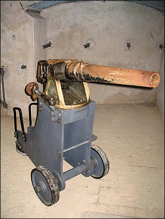 Petit canon du fort de Mutzig