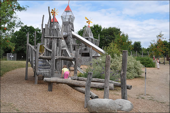 Le château au parc du Petit Prince