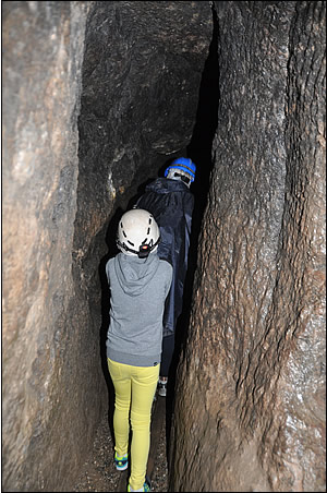 Une galerie de la mine du XVIme sicle