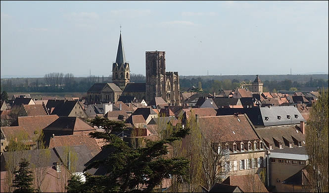 Vue de Rouffach
