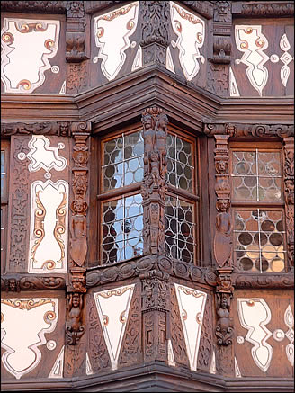 L'oriel de la maison Katz de Saverne