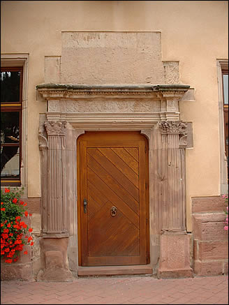 Porte de lacommanderie Saint Jean à Sélestat
