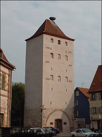 La tour des sorcières de Sélestat