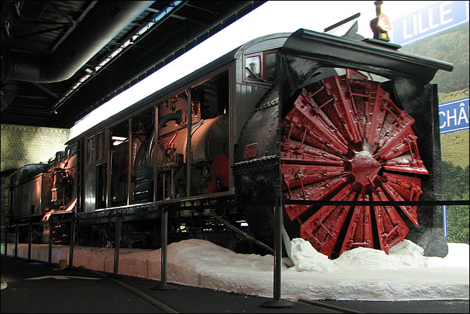 Train chasse-neige