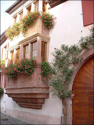 Oriel de l'auberge au boeuf rouge