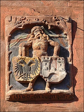 Blason de l'Empire et de la ville de Wissembourg